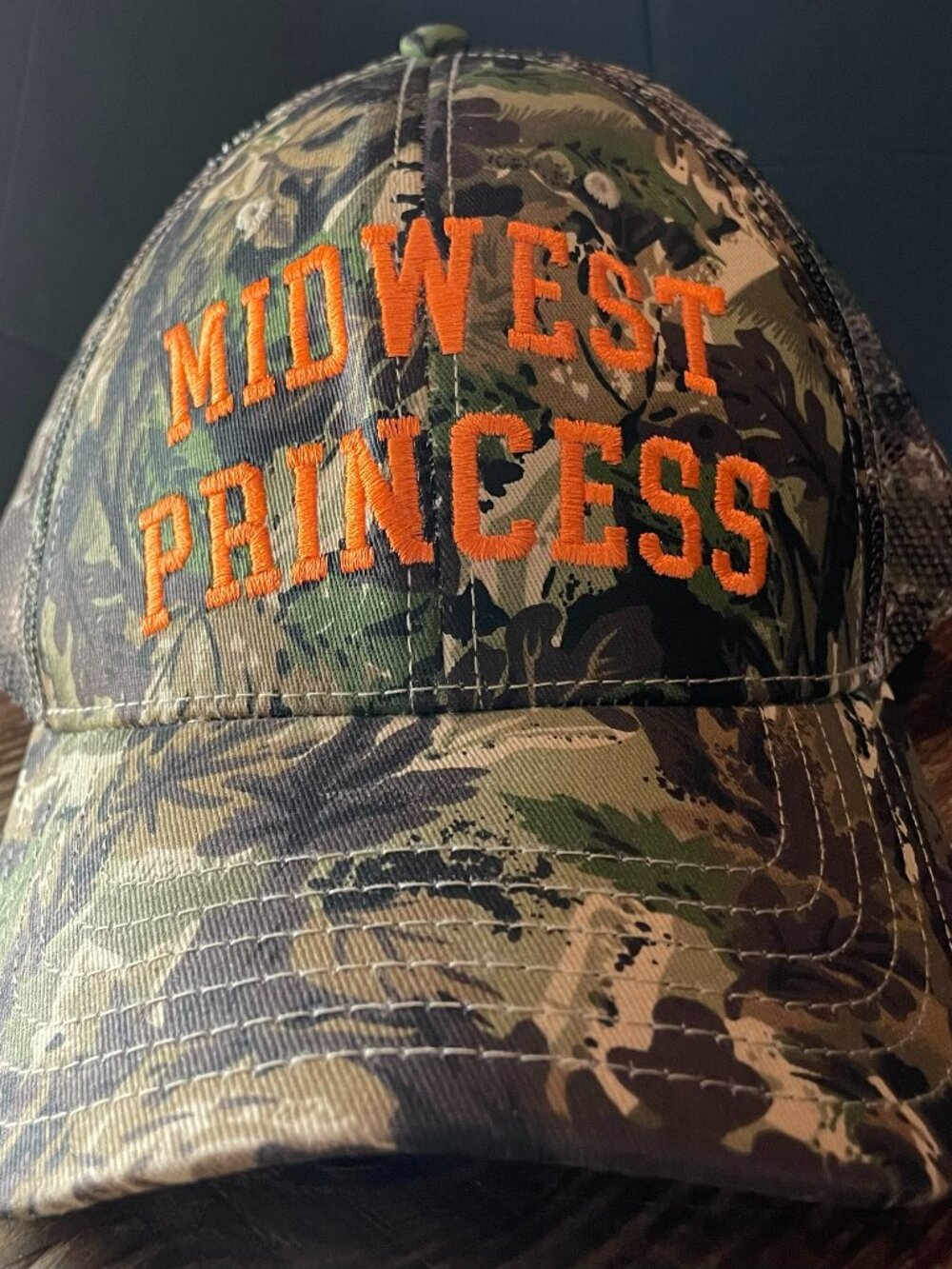 Authentic Chappell Roan “Midwest Princess” Camo Trucker Hat